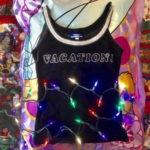 HURRY!! STORE CLOSE THIS WEEK!! BURBERRY LONDON BLUE LABEL VELBET TANK